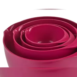 Rosti - Margrethe Bowls - Set of 4 + Lids (beetroot)