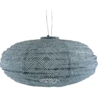 lumiz Lampion Kunststoff Ø 40 cm Solar blau grau