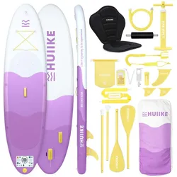 Stand Up Paddling Board Premium Zubehör, HUIIKE, Lila, große Stabilität violett 305 MM
