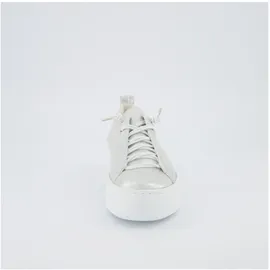 Paul Green Sneaker in Metallic Silver / 7 UK