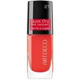 Artdeco Quick Dry Nail Lacquer Nagellack 21 - WEST COAST 10 ml Dunkelrot Damen