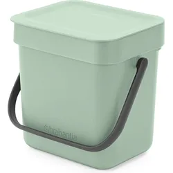 Sort & Go Korb zur Abfalltrennung 3 l jadegrün