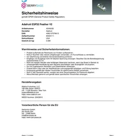 Adafruit ESP32 Feather V2