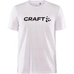 CRAFT Community Logo T-Shirt Herren 900200 - white melange XS