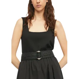 Comma, Flechtgürtel Polyester schwarz  M