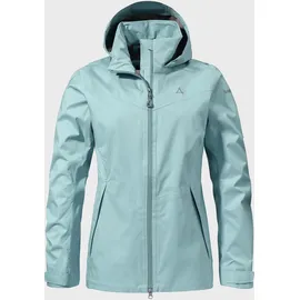 Schöffel Damen Jacke 2.5L Jacket Aiplspitz L, Größe 38 in Blau iced blue