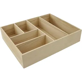 Fackelmann Schubladen-Box 26 x 7 x 32,1 cm