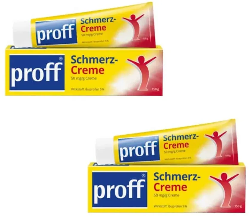 Proff Schmerzcreme 150g Doppelpack 2X150 g Creme