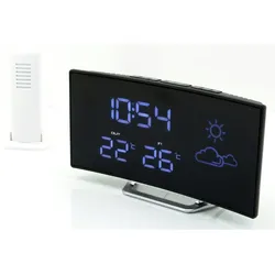 Soundmaster FUR100 Wetterstation Funk Außensensor Radiowecker LCD Sleeptimer UKW Radio