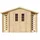 TIMBELA Gartenhaus 3,28 x 2,06 m Beige