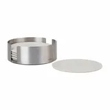 BLOMUS Untersetzer LARETO 6tlg. Edelstahl beige