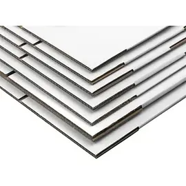 NESTLER Wellpapp-Faltkartons 1-wellig braun 27,0 x x cm Außenmaß, 20 St.