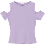 S.Oliver Junior T-Shirt mit Cut-outs, rosa