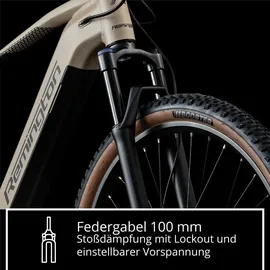 remington-fahrrad XR01 29 Zoll RH 50 cm beige