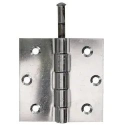 Scharnier, Edelstahl, LxB 76x76 mm