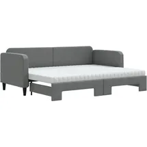 vidaXL Tagesbett 80 x 200 cm Dunkelgrau