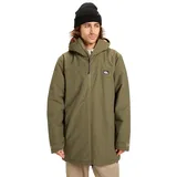 QUIKSILVER Regenjacke Overcast 3K Parka braun XL (54)