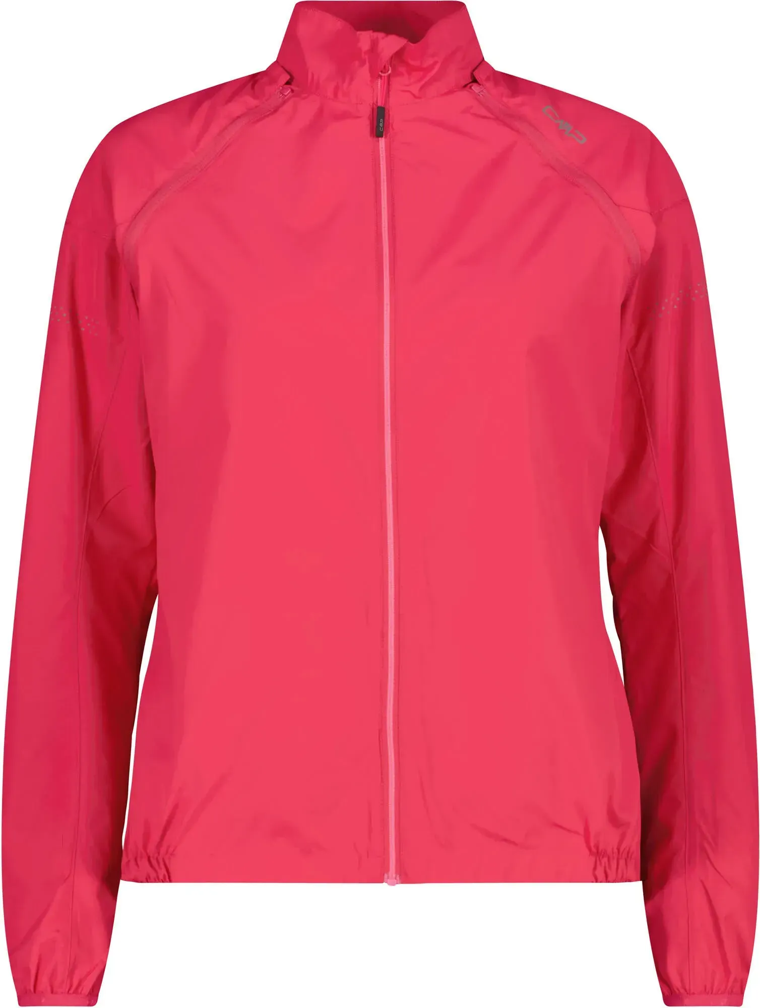 CMP Windschutzjacke Damen mit abnehmbaren Ärmeln magenta 42 pink