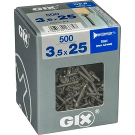 SPAX Schnellbauschrauben 3,5 x 25 mm 500 Stück