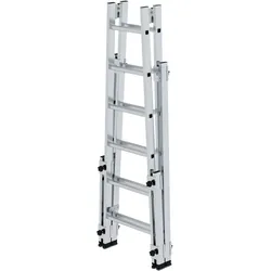 PROREGAL Sprossen-Stehleiter treppengängig 2x6 Sprossen