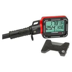 Cressi Digi 2 - digitale Konsole - Farbe: RED