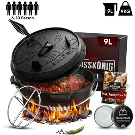 gusskönig Dutch Oven 9 L Gusseisen