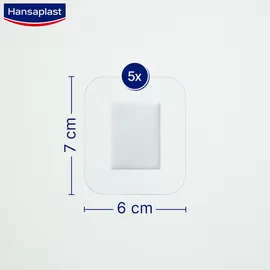 BEIERSDORF Aqua Protect XL Wundverband steril 6 x 7 cm 5 St.