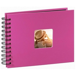 Hama Fotoalbum Fine Art, 24 x 17 cm, 50 Seiten, Photoalbum Pink rosa