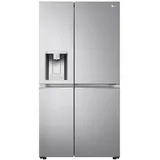 LG Electronics GSJV91BSAE Side-by-Side mit Door-in-Door | EIS-, Crushed Ice- und Wasserspender | 635 Liter Kapazität | Interner Wassertank 4L | Brushed Steel, Silber, 179cm