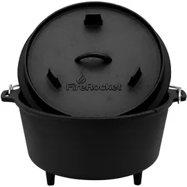 FireRocket Dutch Oven 8,5 l Gusseisen