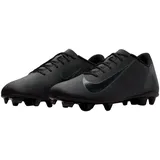 Nike Mercurial Vapor 16 Club MG Low-Top-Fußballschuh - Schwarz, 45