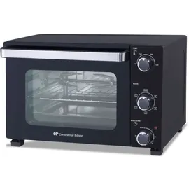 CONTINENTAL EDISON Kochherd CEMF28B2 1500 W - Schwarz