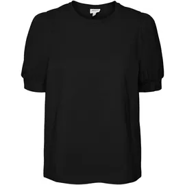 Vero Moda Vmkerry 2/4 O-NECK TOP VMA Noos Shirt, schwarz, XS EU