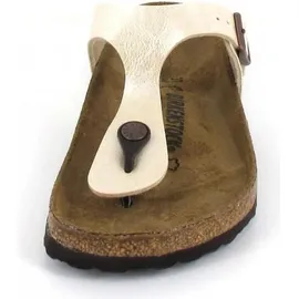 Birkenstock Gizeh Birko-Flor graceful pearl white 39