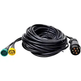 PRO PLUS Kabelsatz 7M mit Stecker 7-polig und 2x Steckverbinder 5-polig