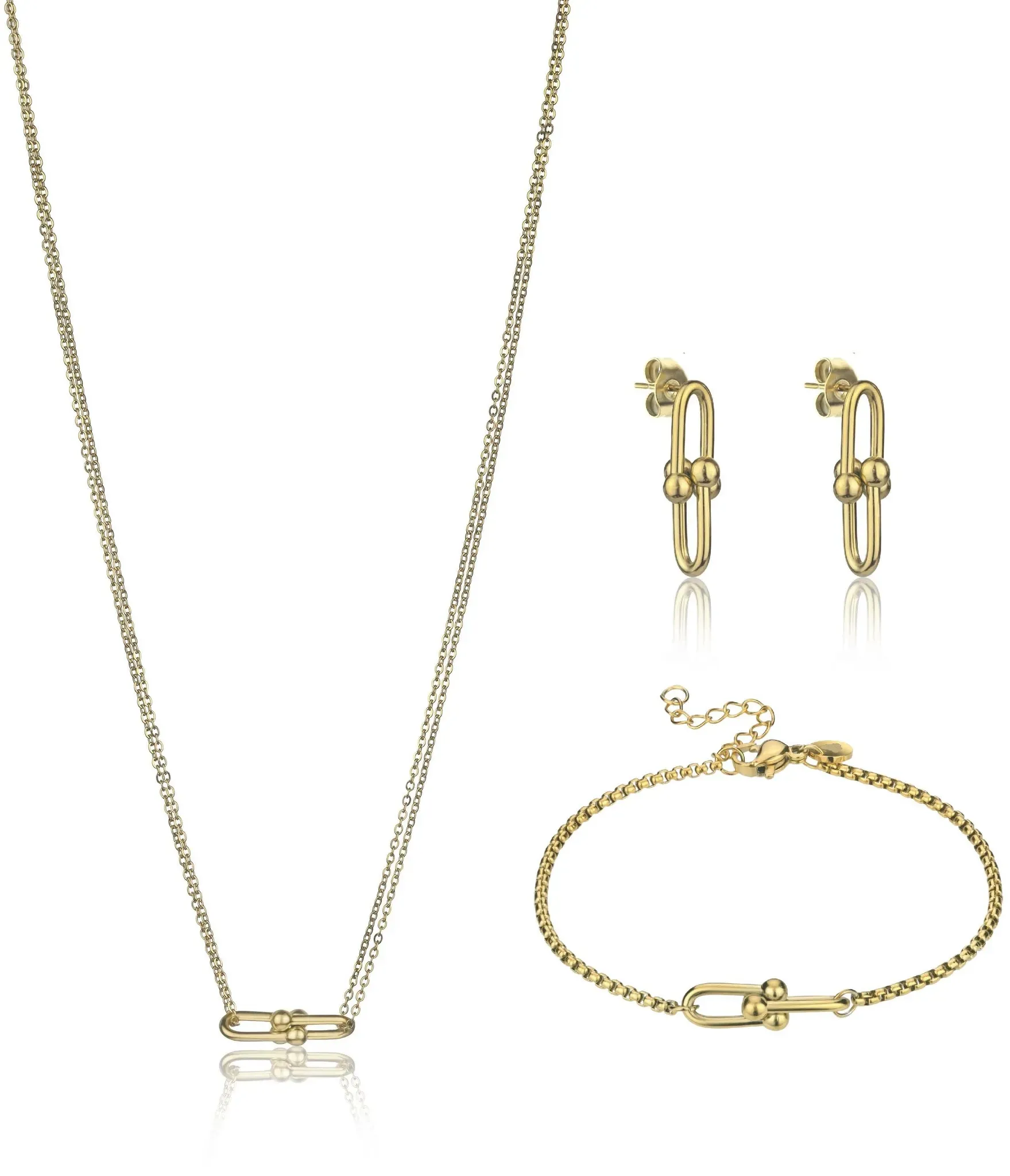 Ohrring und Ketten Set MARC LAUDER 