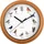 EasyMaxx Wanduhr 25,00 cm 12 Singvogelgesang beige/braun/weiß