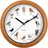 EasyMaxx Wanduhr 25,00 cm 12 Singvogelgesang beige/braun/weiß