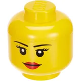 Room Copenhagen LEGO Storage Head "Girl", mini, Aufbewahrungsbox