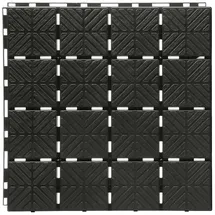 Prosperplast Easy Square 40 x 40 x 2 cm Schwarz