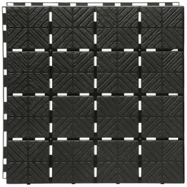Prosperplast Easy Square 40 x 40 x 2 cm Schwarz