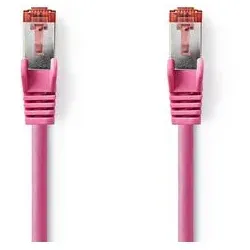 Nedis CAT6 S/FTP-Netzwerkkabel 15m, Pink