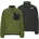 Wende-Fleecejacke L tnf black-woodland Green
