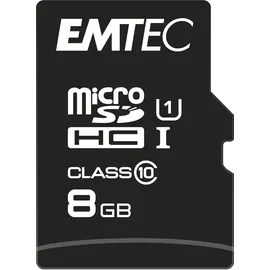 Emtec microSDHC Gold+ 8GB Class 10 + SD-Adapter