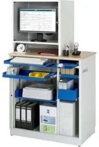 Rau Computer-Station 2625, B1030xT660xH1810mm