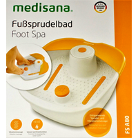 Medisana Fußsprudelbad FS A80 Vibrationsmassage Wasser-Warmhaltefunktion NEU