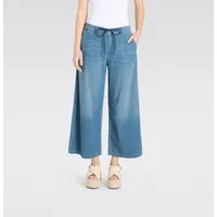 MAC Jeans in verkürzter Passform Modell 'Harly', Blau, 38