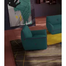 Egoitaliano Sessel Yuki Mikrofaser 94 x 85 x 90 cm Grün