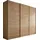 STAUD Schwebetürenschrank Includo 280 x 222 x 68 cm Braun