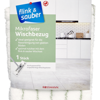 flink & sauber Wischbezug für Bodenwischer Mikrofaser